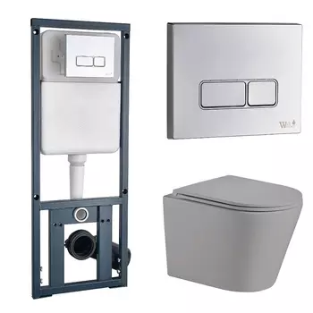 Комплект Weltwasser MARBERG 410 + SALZBACH 004 MT-GR + MAR 410 SE (10000006498)