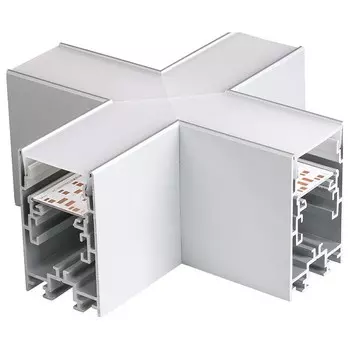 Коннектор X-образный Arlight S2-Line-4067-X90 крестовой 021253