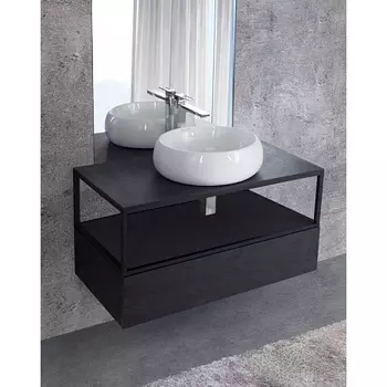 Консоль Cezares Cadro 100х30 черная