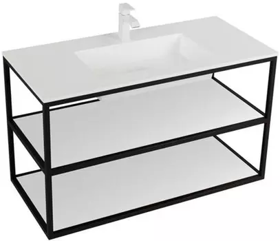 Консоль для раковины Cezares Cadro 90 2-х ярусная, подвесная