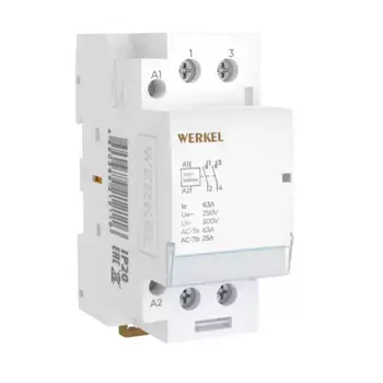 Контактор модульный Werkel W942M63O 4690389212116 a069476