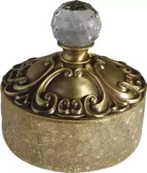 Контейнер Migliore Cristalia бронзовый с кристаллом Swarovski