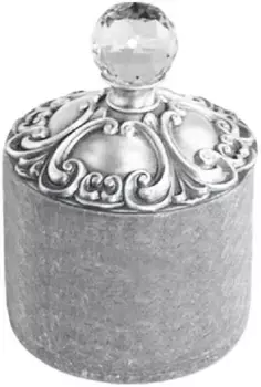 Контейнер Migliore Cristalia хром с кристаллом Swarovski