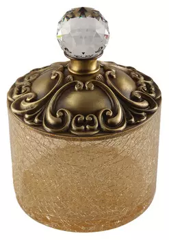 Контейнер Migliore Cristalia бронзовый с кристаллом Swarovski