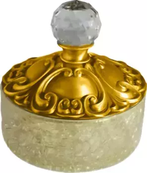 Контейнер Migliore Cristalia золотой с кристаллами Swarovski