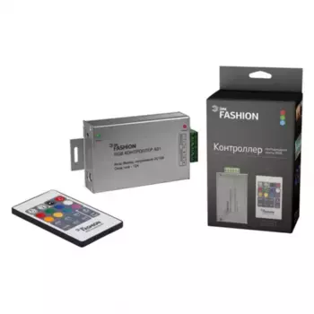 Контроллер для светодиодной RGB ленты ЭРА RGBcontroller-12-A01-RF C0043982