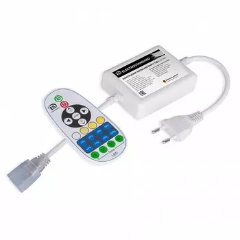 Контроллер-регулятор цвета RGB с пультом ДУ Elektrostandard Аксессуары для светодиодной ленты Premium LS013 LSC 007