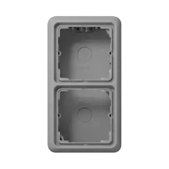 Коробка двухместная Jung CD582AGR