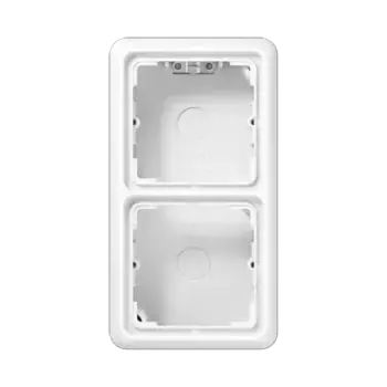 Коробка двухместная Jung CD582AWW