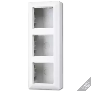 Коробка трехместная Jung AS583AW