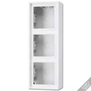 Коробка трехместная Jung LS583ASW