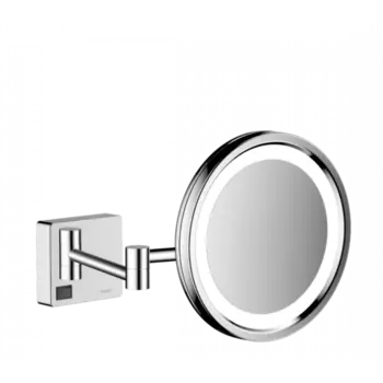 Косметическое зеркало Hansgrohe AddStoris с подсветкой хром