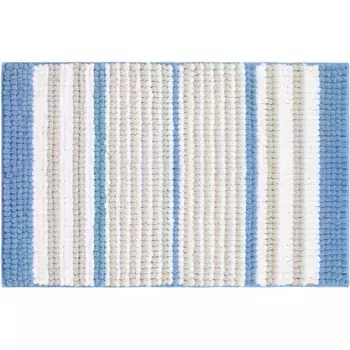 Коврик для ванной комнаты IDDIS Base 80х50 голубой