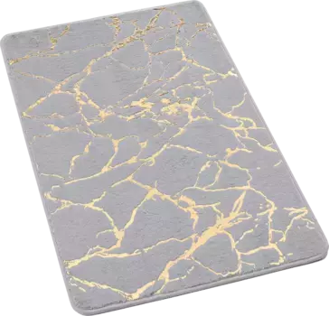 Коврик для ванной комнаты РМС 50х80 серый