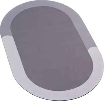 Коврик для ванной комнаты РМС 50х80 серый