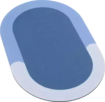 Коврик РМС К-03СН 50х80, синий