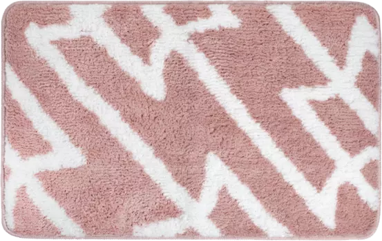 Коврик IDDIS Base BPQS01Mi12 50х80, розовый