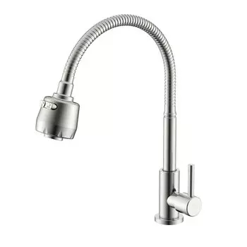 Кран на одну воду Splenka S249.482.05, сатин