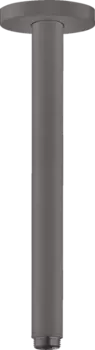 Кронштейн для верхнего душа S Hansgrohe шлифованный черный хром