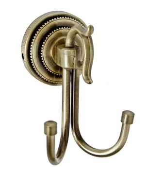 Крючок двойной Boheme Medici бронза