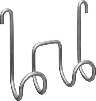 Крючок DIWO Смоленск П16537, двойной, хром