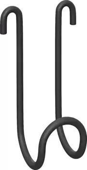 Крючок DIWO Смоленск П16540, одинарный, черный муар