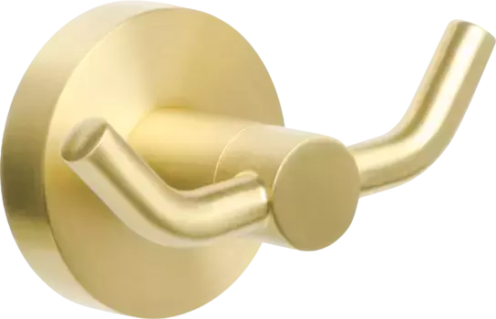 Крючок двойной Fixsen Comfort Gold золото-сатин