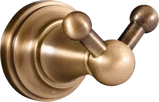 Крючок двойной Rav Slezak Morava бронза