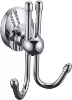 Крючок двойной Fixsen Europa хром глянцевый