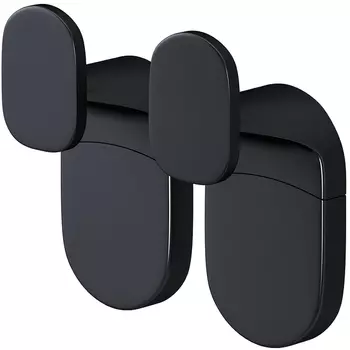 Крючок настенный AM.PM X-Joy черный матовый 2 шт