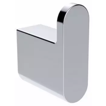 Крючок одинарный KAISER хром (латунь+цинк) (KH-2702)