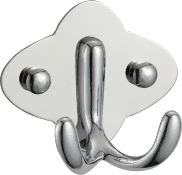 Крючок Savol S-00101B двойной, хром