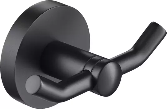 Крючок двойной Timo Saona черный матовый