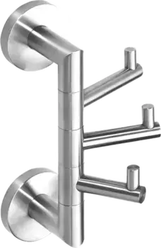 Крючок тройной Bemeta Neo нержавеющая сталь