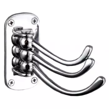 Крючок тройной Frap хром