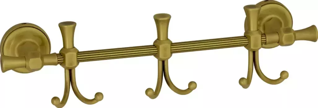 Крючок тройной Migliore Fortuna бронзовый