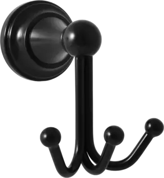 Крючок тройной Rav Slezak Morava черный матовый