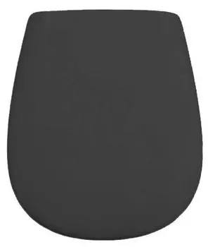 Крышка-сиденье Artceram Atelier черный матовый/хром (AZA001 17;71)