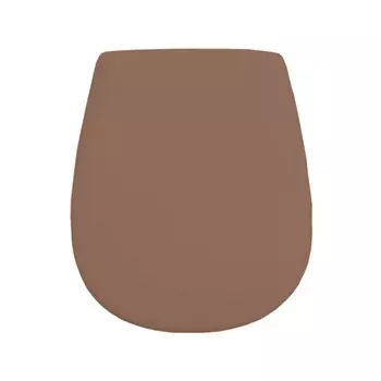 Крышка-сиденье Artceram Azuley коричневый матовый/хром (AZA001 03;73)