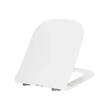 Крышка-сиденье для унитаза Cerutti Spa Chika CT8891 с микролифтом, белый