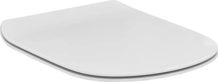 Крышка-сиденье Ideal Standard Tesi с микролифтом белый петли хром