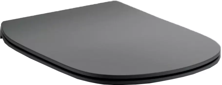 Крышка-сиденье для унитаза Ideal Standard Tesi с микролифтом черный матовый
