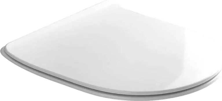 Крышка-сиденье Kerasan Flo белый/хром, с микролифтом (319101)