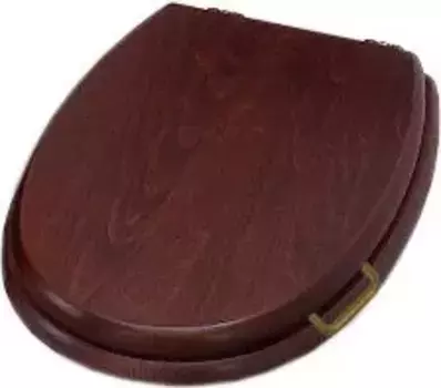 Крышка-сиденье Simas Lante LA009 орех, с микролифтом, петли бронза