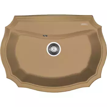 Кухонная мойка Florentina Эмилия 77 коричневая