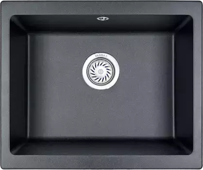 Кухонная мойка Granula GR-5551 шварц
