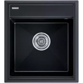 Кухонная мойка Paulmark Stepia 46 черный металлик