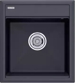 Кухонная мойка Paulmark Stepia 46х51 темно-серая
