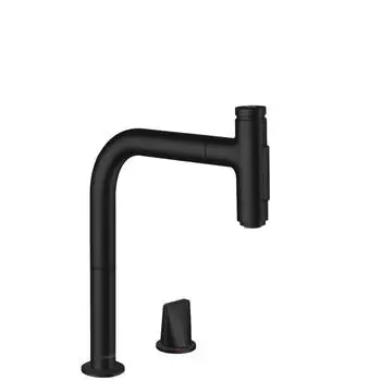 Кухонный смеситель hansgrohe M71 M7120-H200 однорычажный, на 2 отверстия, с вытяжным изливом 73818670
