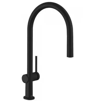 Кухонный смеситель однорычажный, 210, с вытяжным изливом, 1jet, sBox Hansgrohe 72803670